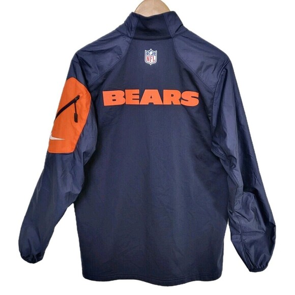 NIKE Dri-Fit Chicago Starter Jacket 1/4 Zip Pullover On Field Navy Men's M - Picture 2 of 10